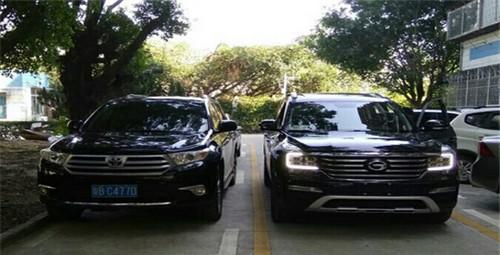 新提传祺GS8被公交追尾, 后保险杠拆开维修, 车主倍感欣慰