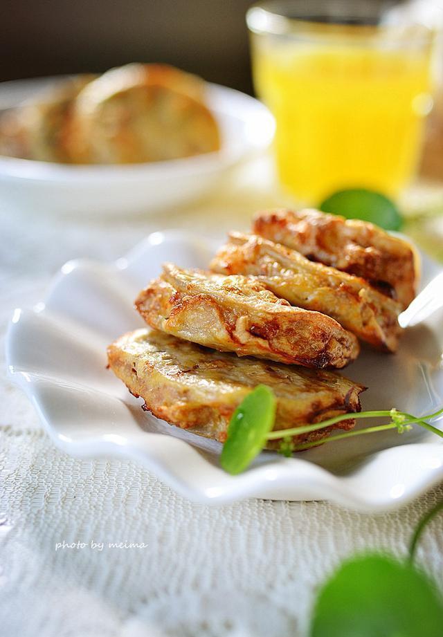 藕夹这么吃, 想长胖都很难