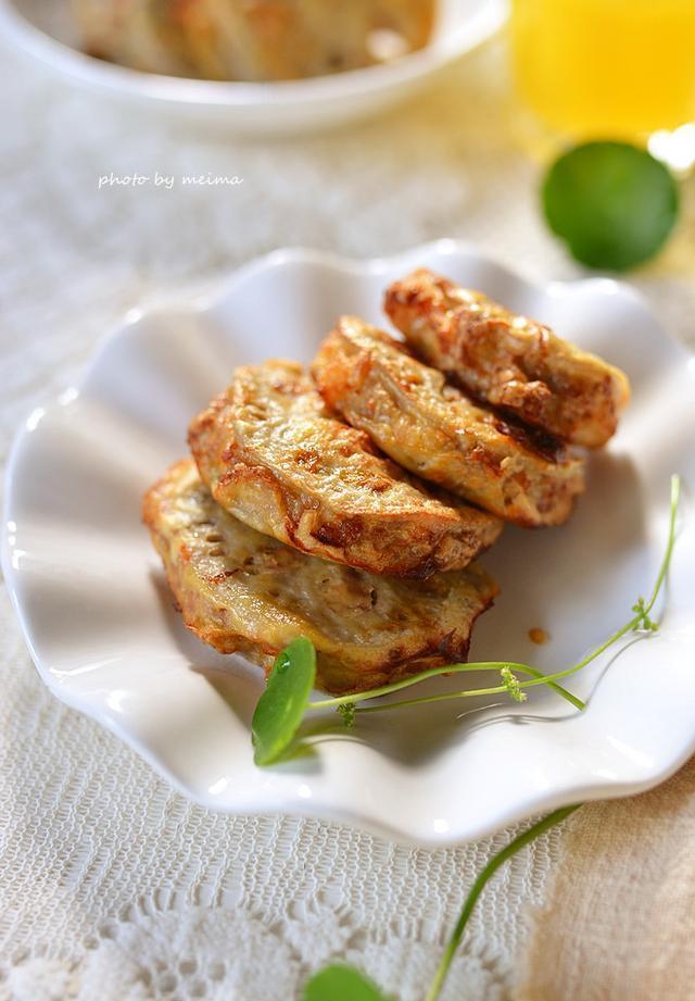 藕夹这么吃, 想长胖都很难