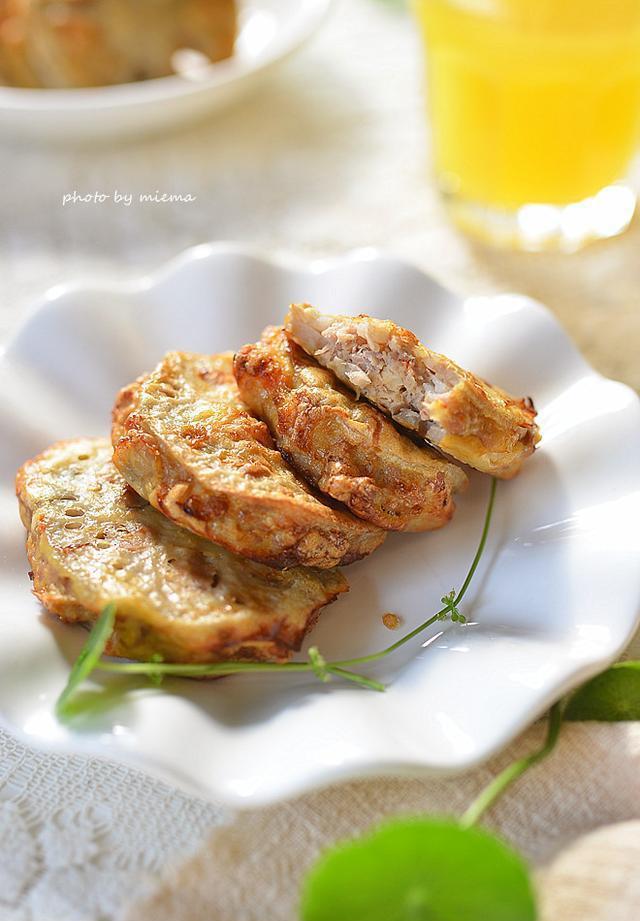 藕夹这么吃, 想长胖都很难