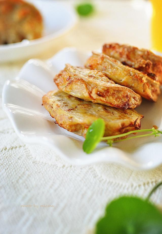 藕夹这么吃, 想长胖都很难