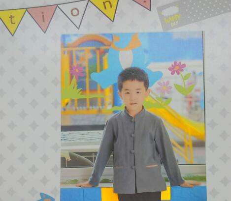 寄语:幼儿园毕业,即将上小学的儿子!