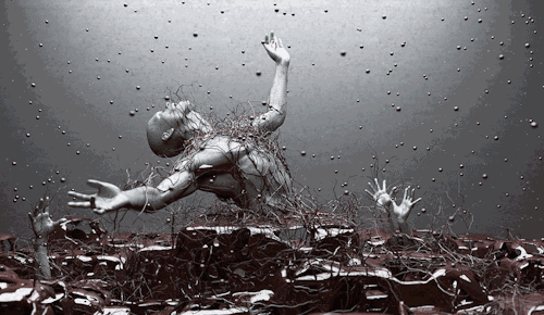 盲人艺术家5d迷幻作品,震撼!