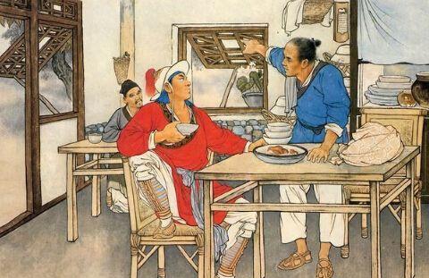 武侠小说里,古代豪杰喝酒都会点熟牛肉,这是为什么呢?