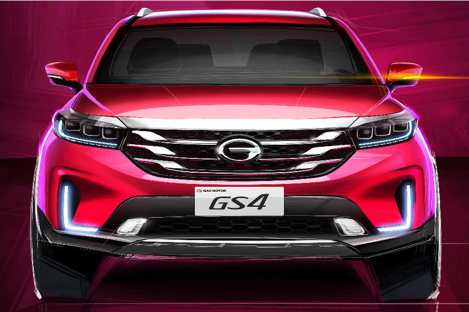 哈弗H6劲敌改款来袭，增加LED大灯全景天窗，新传祺GS4明日亮相