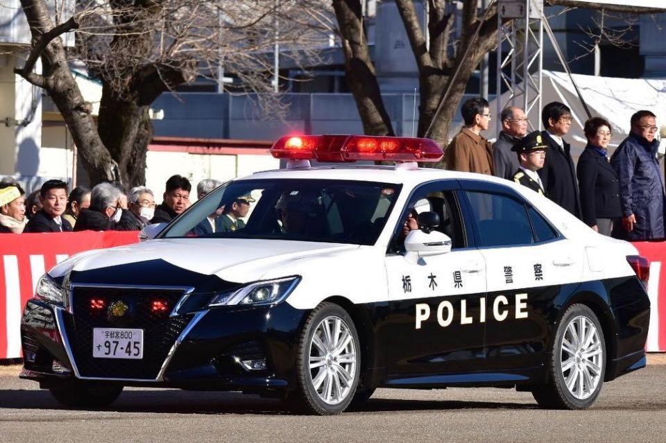 日本警察都是采用自己本土车型作为警车,其实我们大陆也不例外,比如