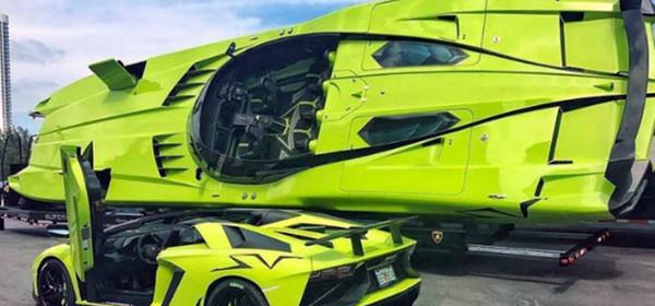 1千多万的海陆蛮牛全餐 国外推出买兰博基尼送快艇方案