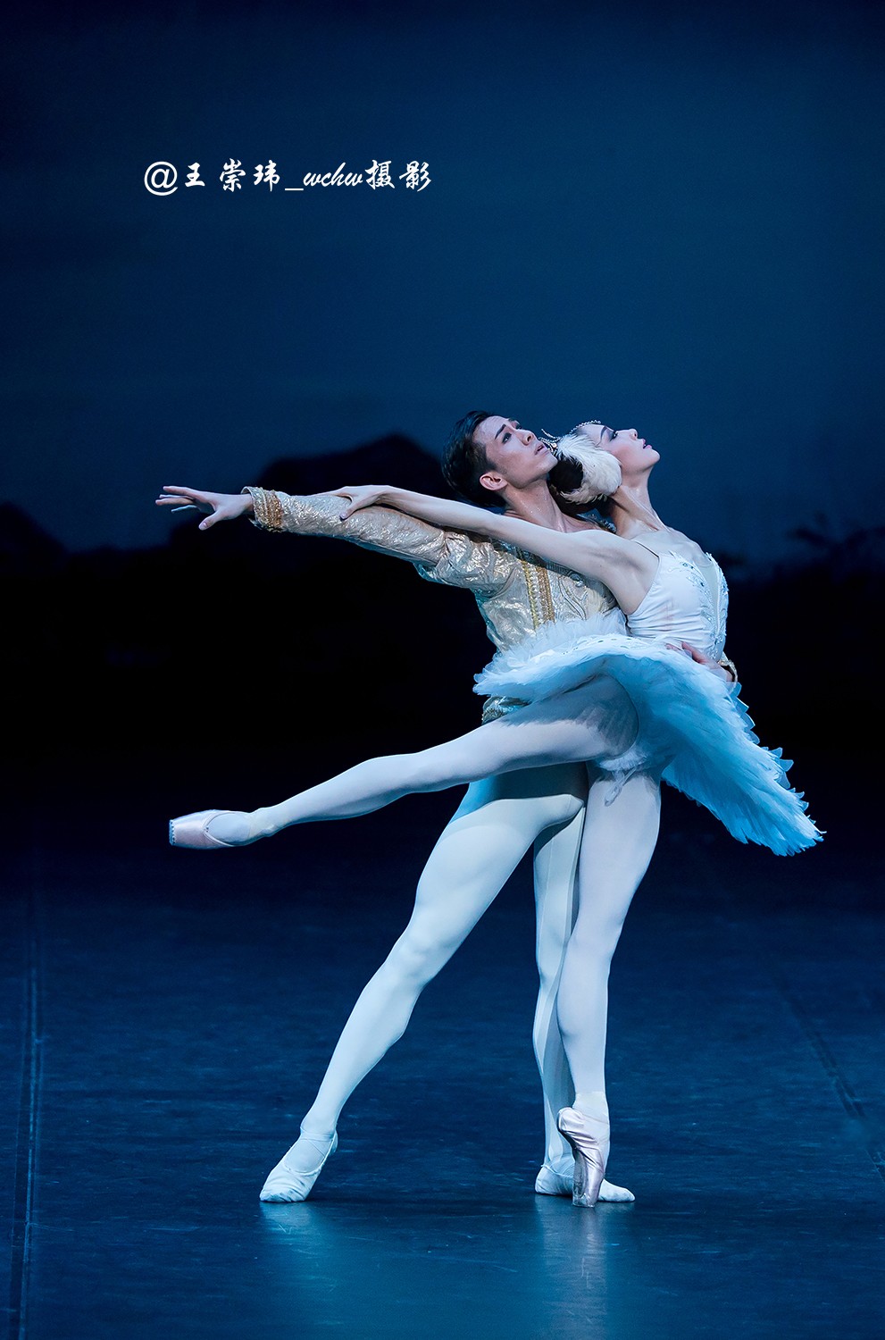 中央芭蕾舞团在国家大剧院二演古典芭蕾舞剧"天鹅湖"