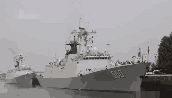 以前中国海军亚丁湾护航派一驱逐舰一护卫舰,