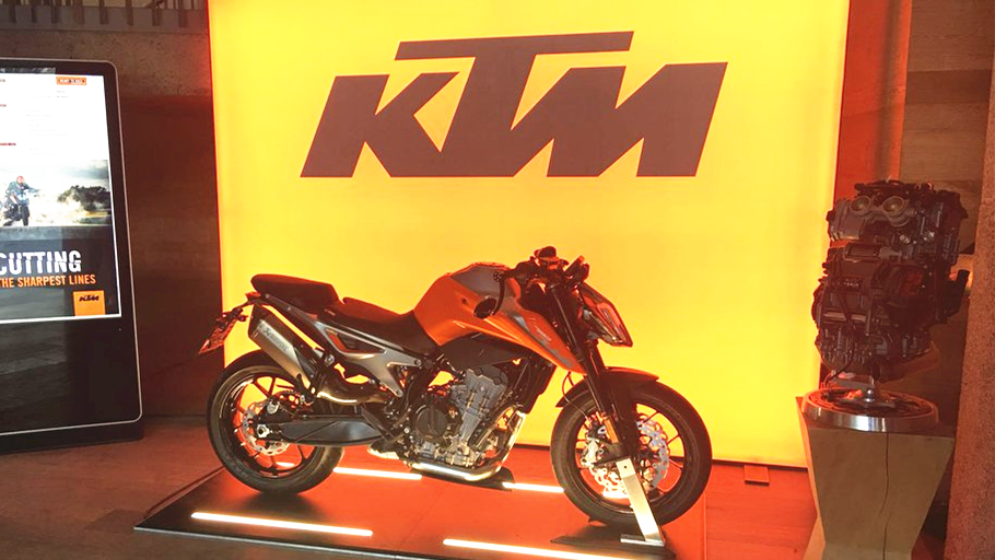 2018首款中量级钢炮车型登场：KTM 790 DUKE