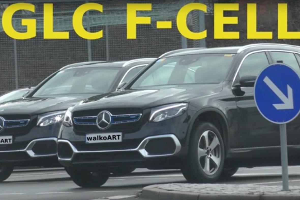 展现技术与实力的时候到了！奔驰GLC F-Cell量产车曝光！