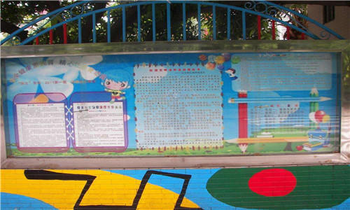 幼儿园橱窗环境设计,幼儿园宣传栏布局理念
