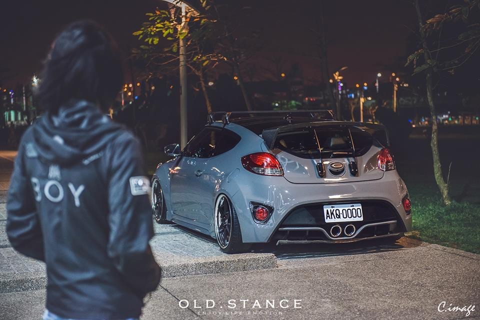 也许你觉得TA怪?但确实很讨喜!现代飞思veloster改装案例