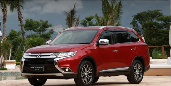 当三菱欧蓝德邂逅丹拿 回家不愿意下车了