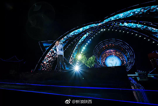 央视七夕晚会昆明池畔设置会场 昨晚 西安再度