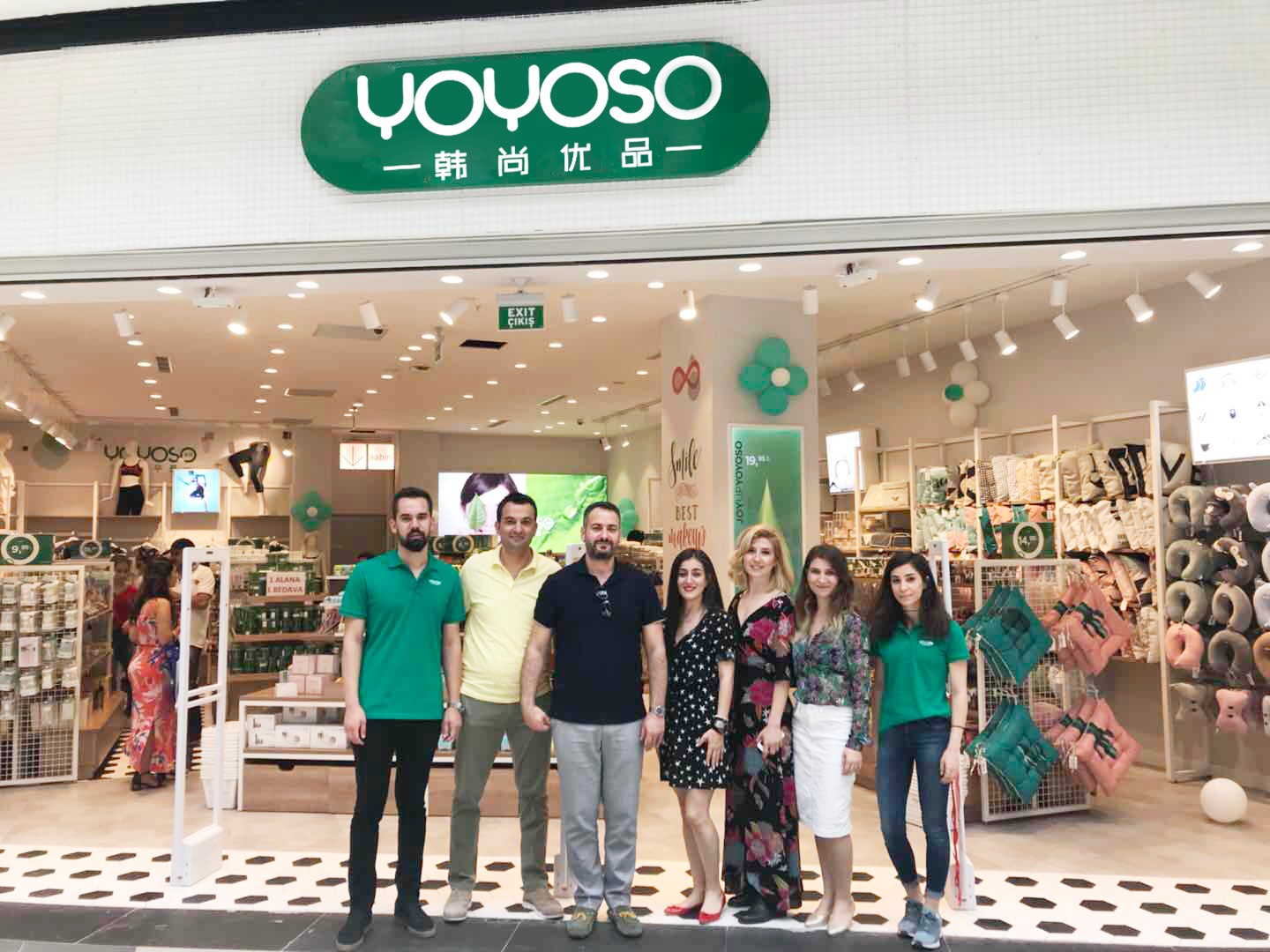 "yoyoso韩尚优品"土耳其izmir店盛大开业,引爆快时尚热潮