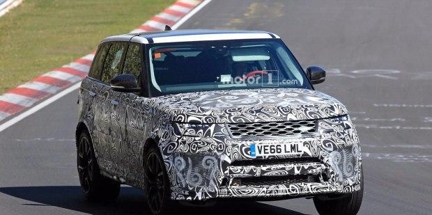 外观小幅调整 新款揽胜运动版SVR新谍照