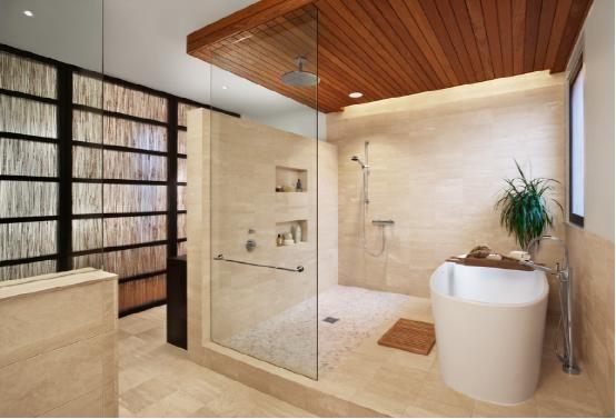 2018新流行卫生间不铺瓷砖,都贴这种,实惠又好