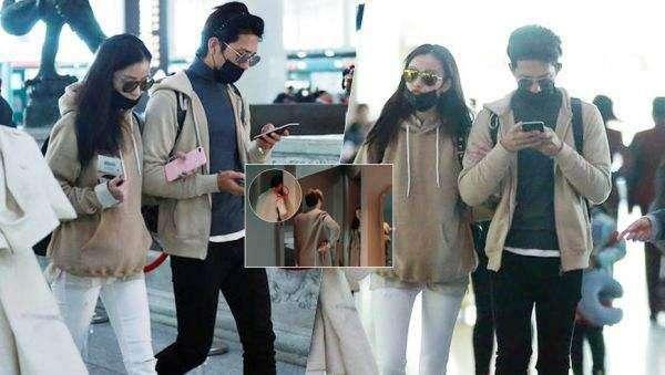 倪妮井柏然秀恩爱图片