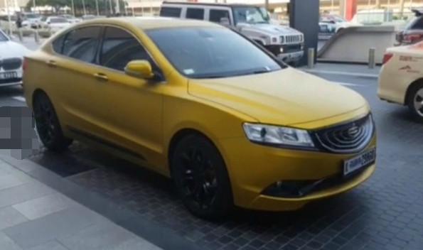 国产吉利博瑞很受迪拜欢迎，物美价廉树立名族形象