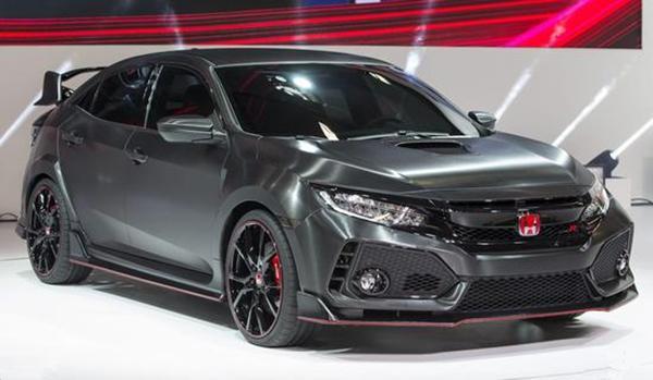 被称是野兽运动车型全新思域TybeR,配备红色车标震撼来袭!