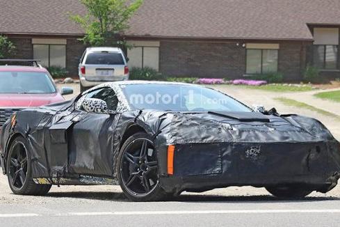 曝全新一代科尔维特谍照 或将配备V8发动机