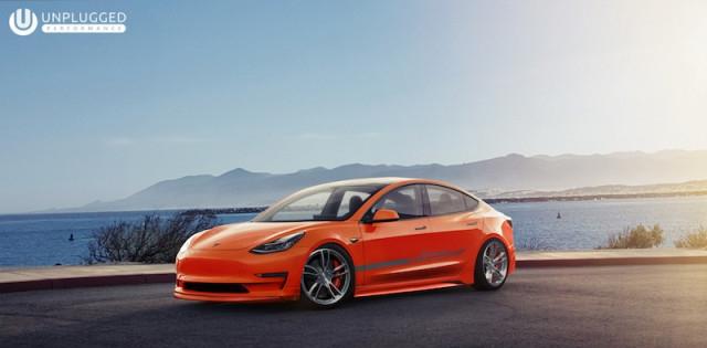 Unplugged Performance准备推出Model 3的改装套件