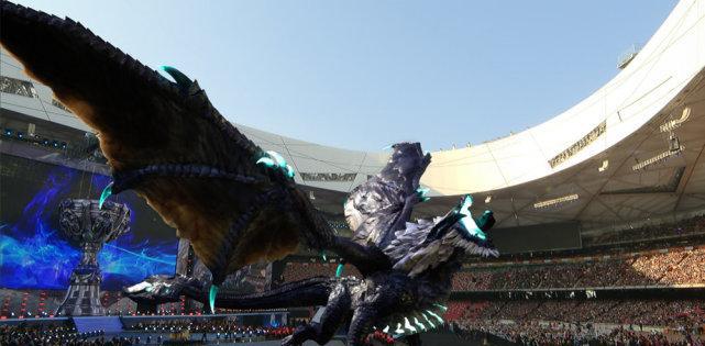 原来是AR! 官方揭秘S7总决赛巨龙制作过程