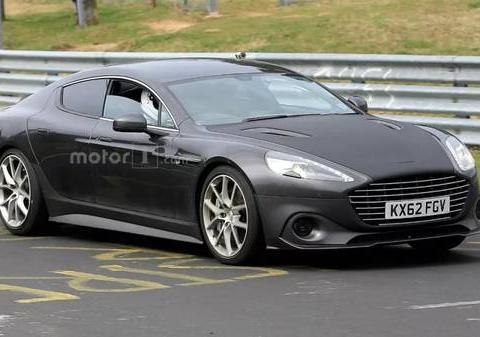 阿斯顿马丁Rapide AMR谍照，4门轿车600马力，最高时速210英里