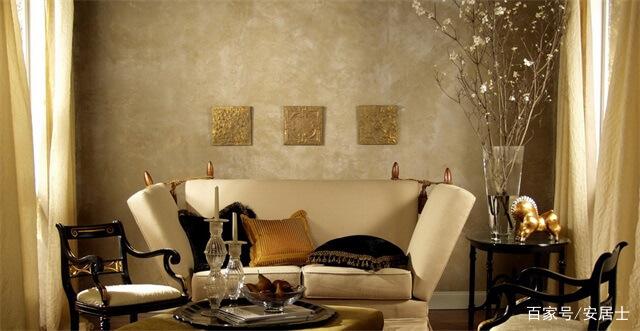 艺术漆客厅装修效果图,总有一款你喜欢的装修