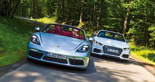 对比｜奥迪TTS VS 保时捷718