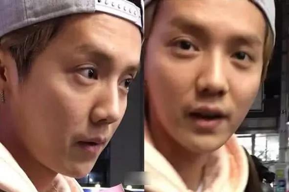 鹿晗卸妆_鹿晗卸妆是什么样子_鹿晗卸妆的照片卸妆的照片-圈子花园图片