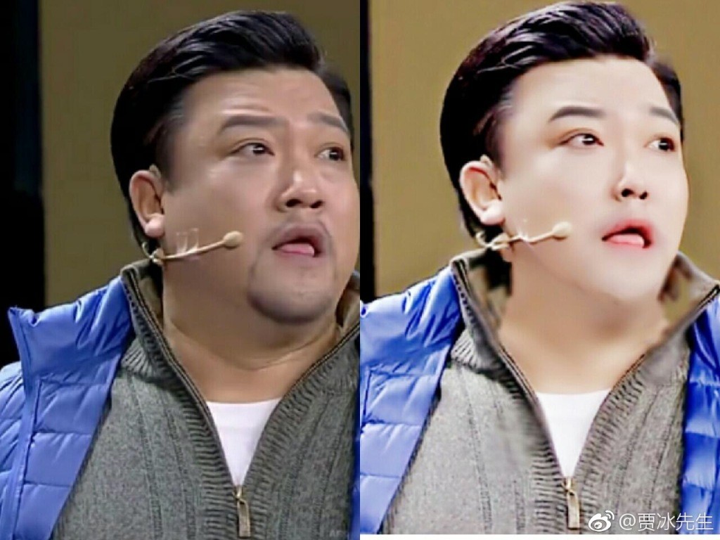 喜剧大叔贾冰拍了一组时尚大头照,他终于有了80后该有的样子