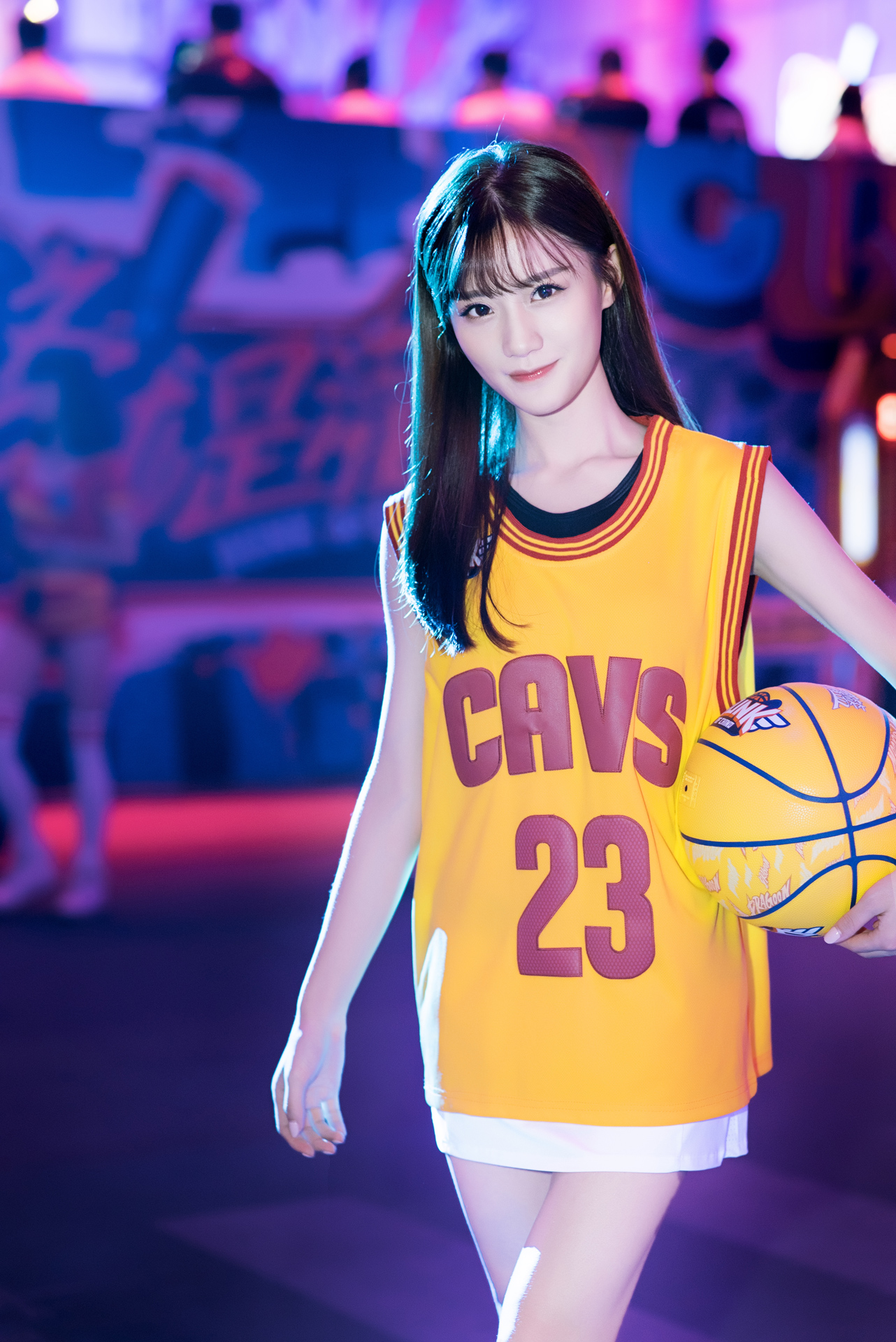 陈意涵《这!就是灌篮》曝最新写真 彰显青春的活力与张扬