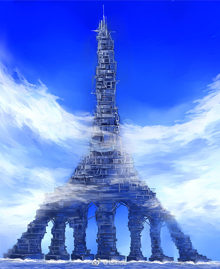 危楼高百尺，手可摘星辰。 不敢高声语，恐惊天上人。