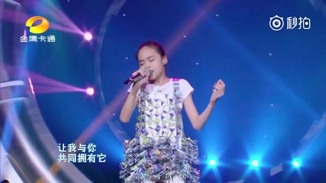 11岁女孩汤晶锦 ,六首歌连唱.每一首都震撼人心!值得收藏