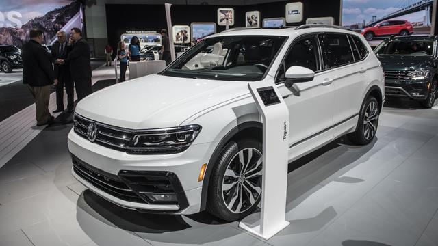 德系性能SUV,途观L R-Line版本谍照公开