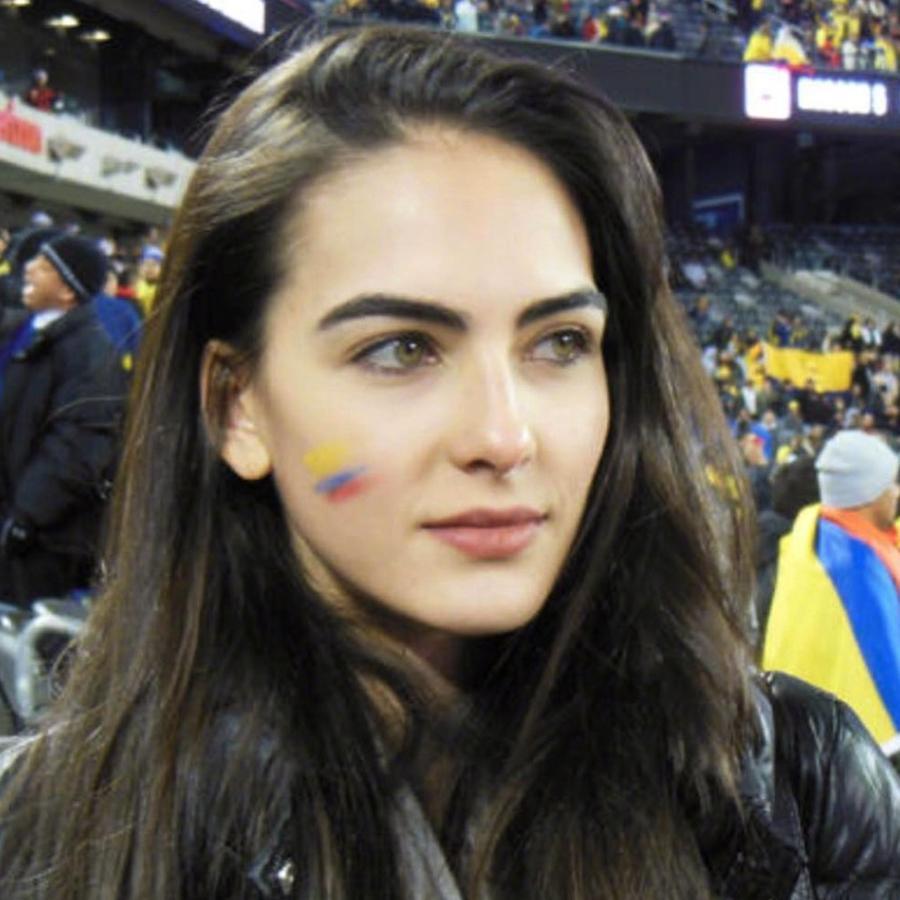 世界杯第一美女: 哥伦比亚名模 Daniela botero