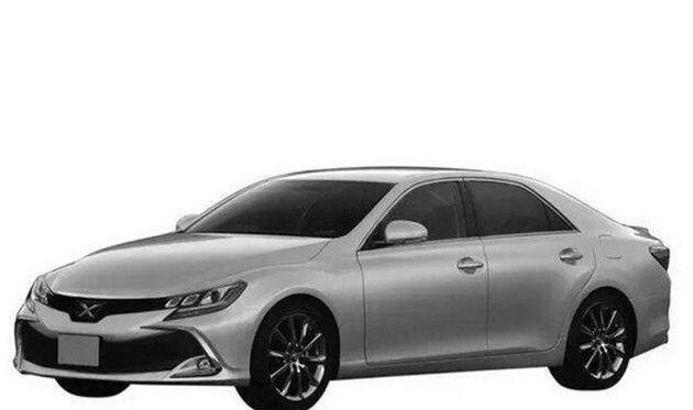 丰田新锐志2017款谷内申报图, 将采用海外专用车标