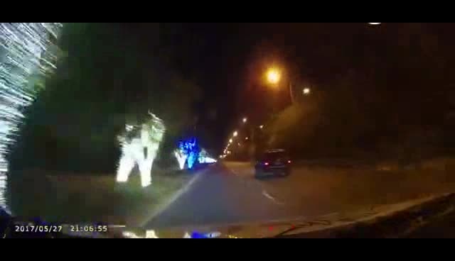 电动车深夜高速逆行被撞飞，谁给了他这样的勇气？  ​