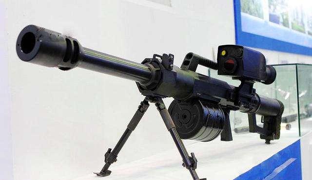 35毫米狙击榴弹发射器，标准国产QLU11式，都走出国门了