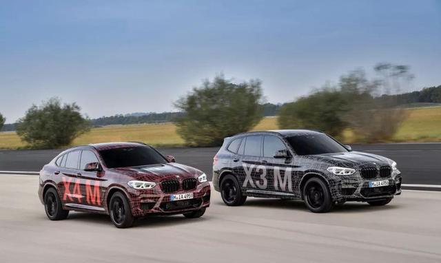 宝马X3M/X4M“官图”曝光！奔驰GLC AMG还坐得住吗？