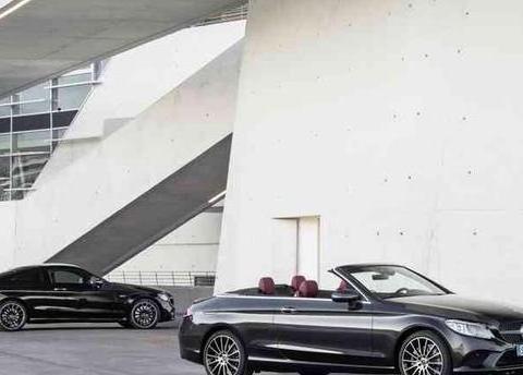 奔驰新款C级轿跑/敞篷版官图 体面过人