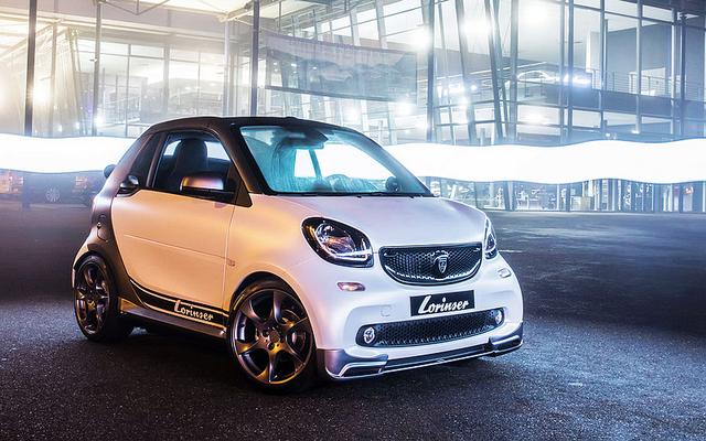 拥质感添动感 Lorinser操刀《smart fortwo》化身带劲微钢砲