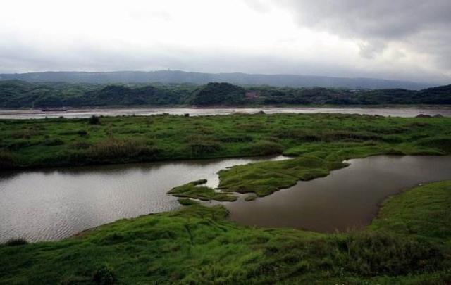 长江第二大岛, 位于重庆巴南, 岛上曾建有飞机场