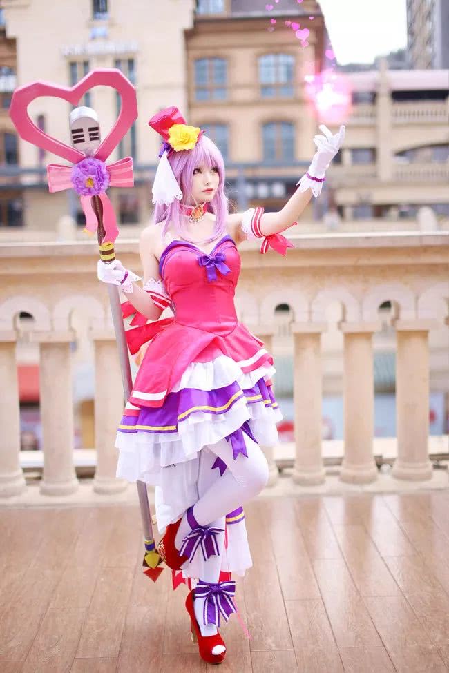 王者荣耀王昭君cos,史上最美的偶像歌手小姐姐