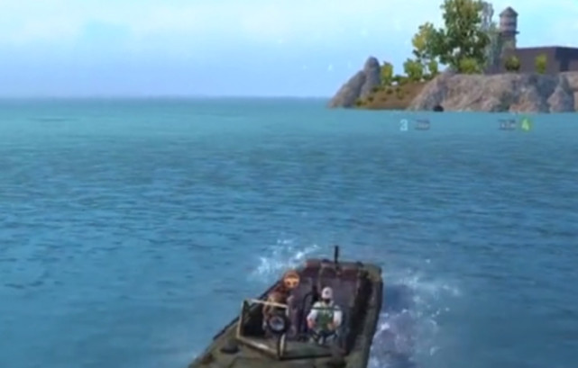 刺激战场:偷了敌人出生岛的船,看到结局,我不厚