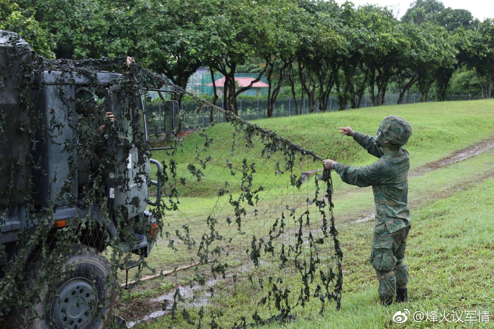 这是在新加坡Khatib军事基地内