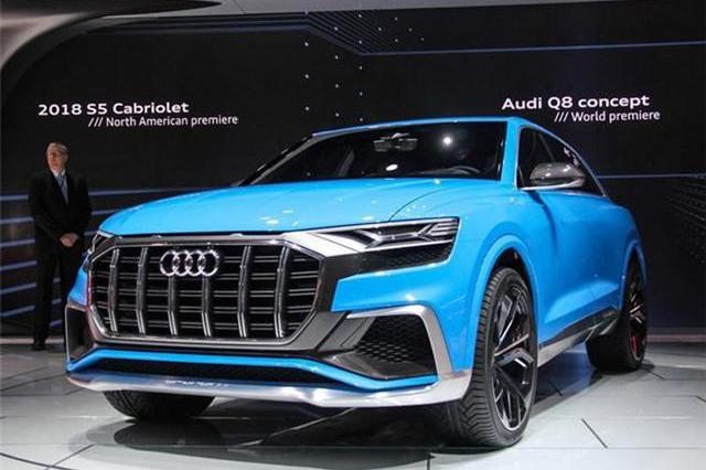 全新奥迪Q8曝光，造型堪称低配兰博基尼，帮Q7收拾烂摊子就靠它