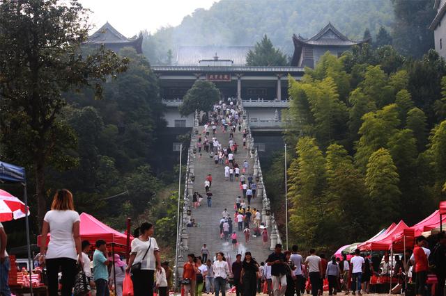 莲花山风光永宁寺景点江西宁都行